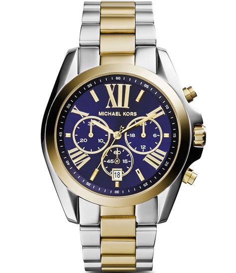 michael kors two tone womens watch|Michael Kors bradshaw 2.